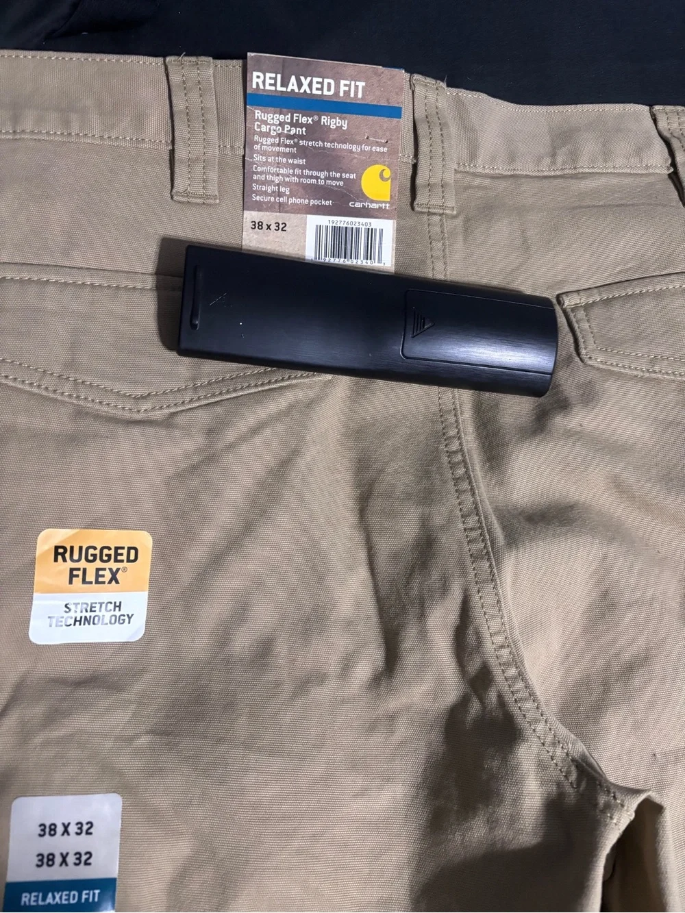Carhartt Men's Khaki Cargo Pants - Light Tan Workwear